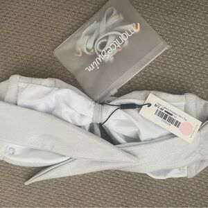 Pearl, shimmery Montce swim top